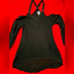 Killstar Cutout Shoulder Sweater!